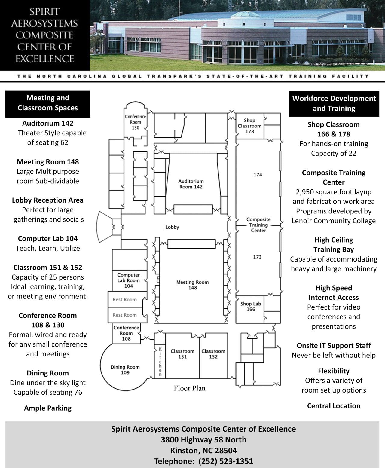 Spirit AeroSystems Composite Center of Excellence